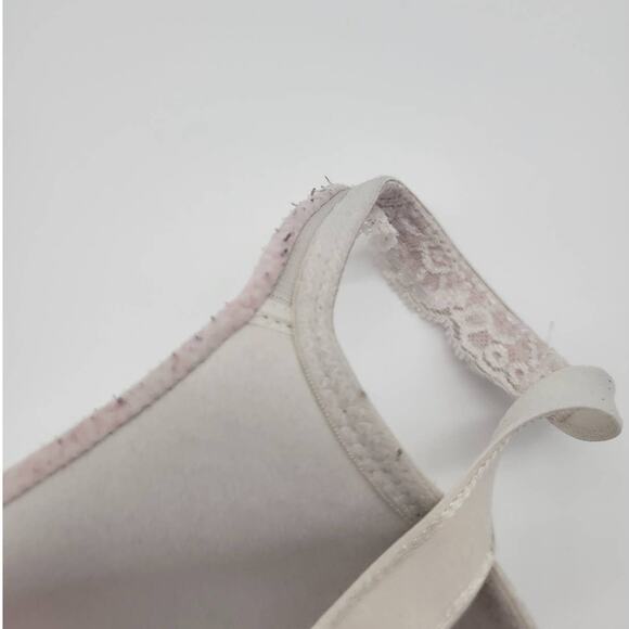 Soma Light Pink Embraceable Lace Trim Full Coverage Underwire Bra Size 40C - Picture 6 of 8